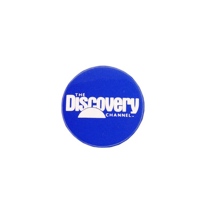THE Discovery CHANNEL ディスカバリーチャンネル 缶バッジ バッチ
