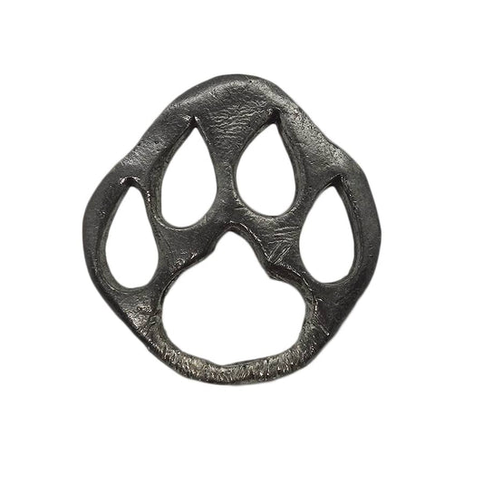 動物の足跡 ピンズ 留め具付き
