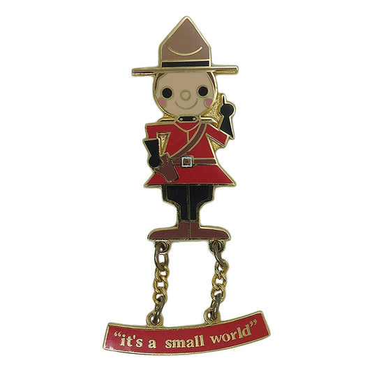 Disney IT'S A SMALL WORLD  ピンズ カナダ 留め具付き