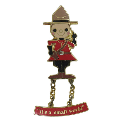 Disney IT'S A SMALL WORLD  ピンズ カナダ 留め具付き