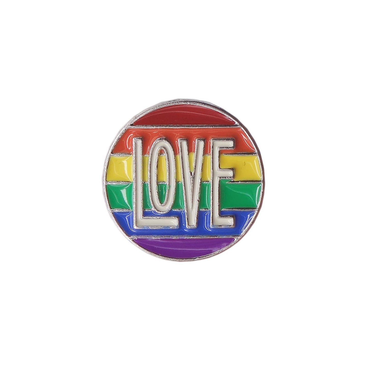 LOVE レインボー ピンズ LGBTQ+