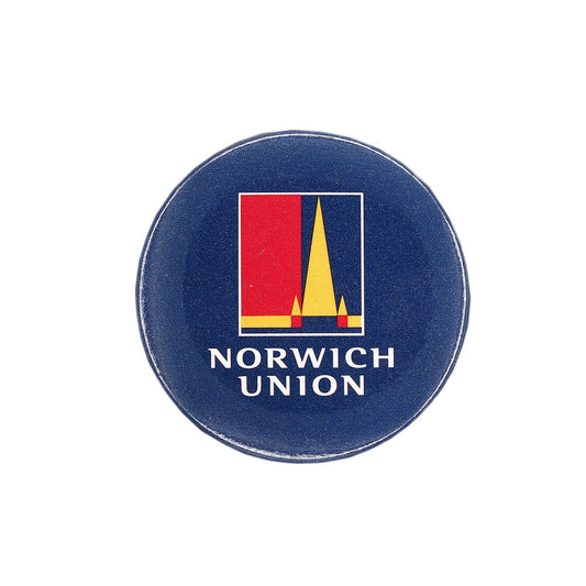 Norwich Union 保険会社 缶バッジ バッチ