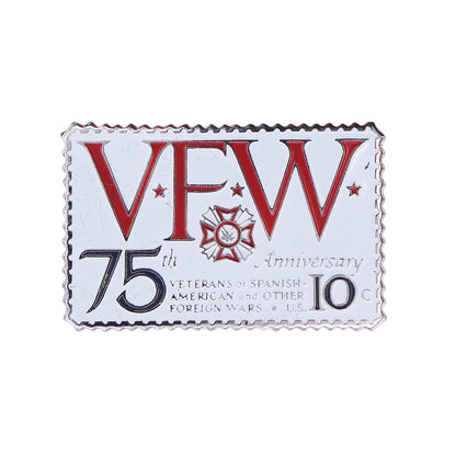 Veterans of Foreign Wars USA 10c 切手型 ピンズ