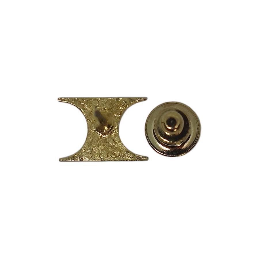 ピンズ 金色 留め具付き