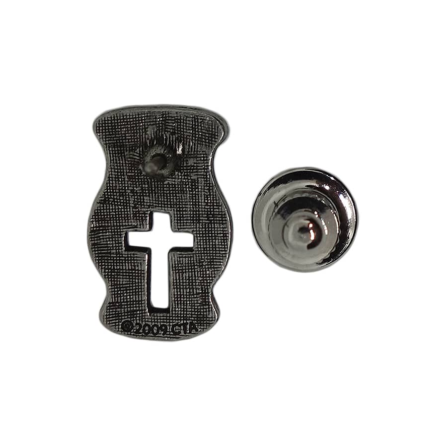 Shaped to serve ピンズ  Isaiah 64:8 クロス 留め具付き CTA
