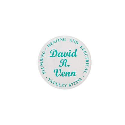 David R. Venn 缶バッジ
