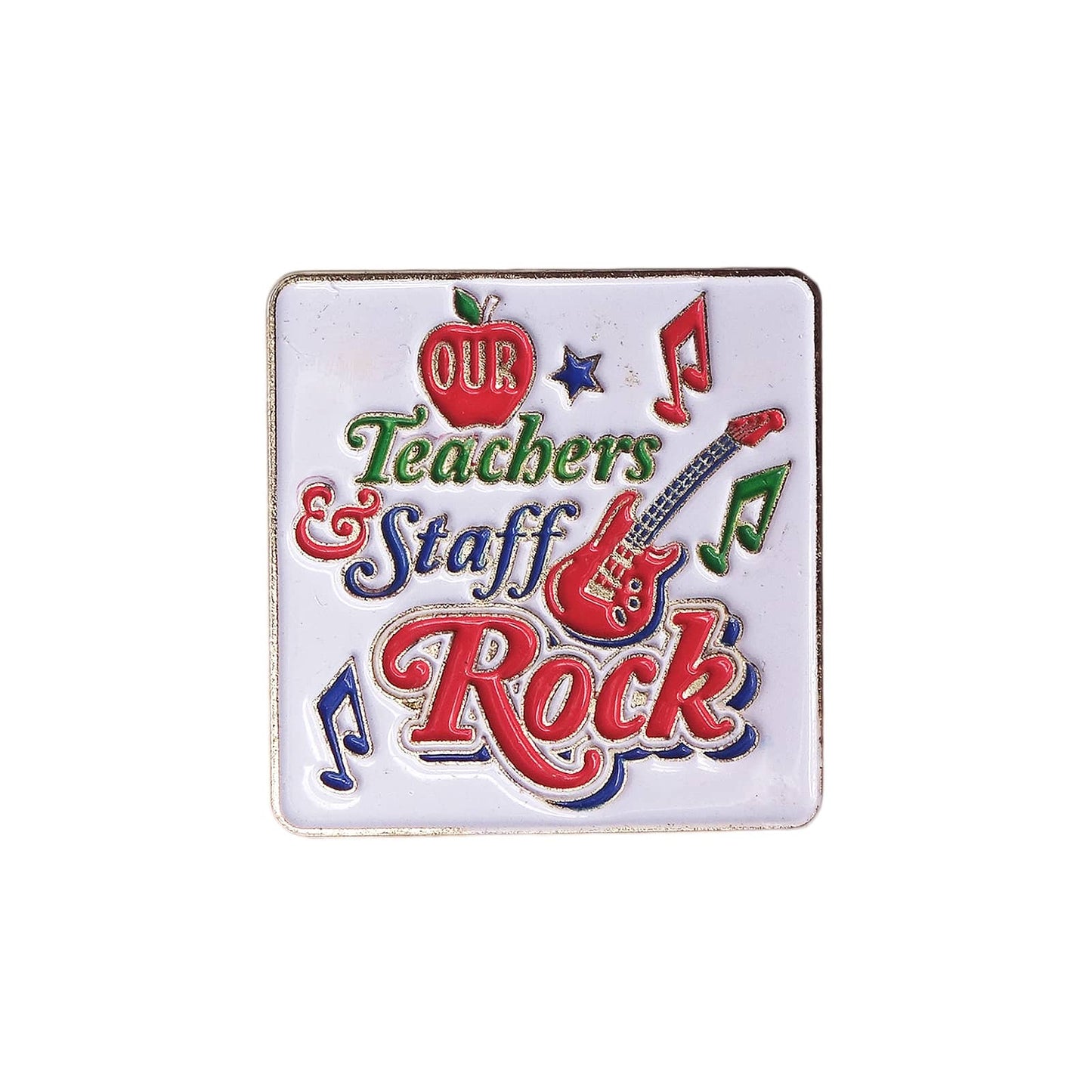 Our Teachers & Staff Rock ピンズ