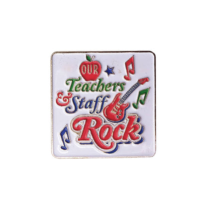 Our Teachers & Staff Rock ピンズ