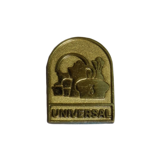 ピンズ UNIVERSAL キッチンウエア 留め具付き レトロ