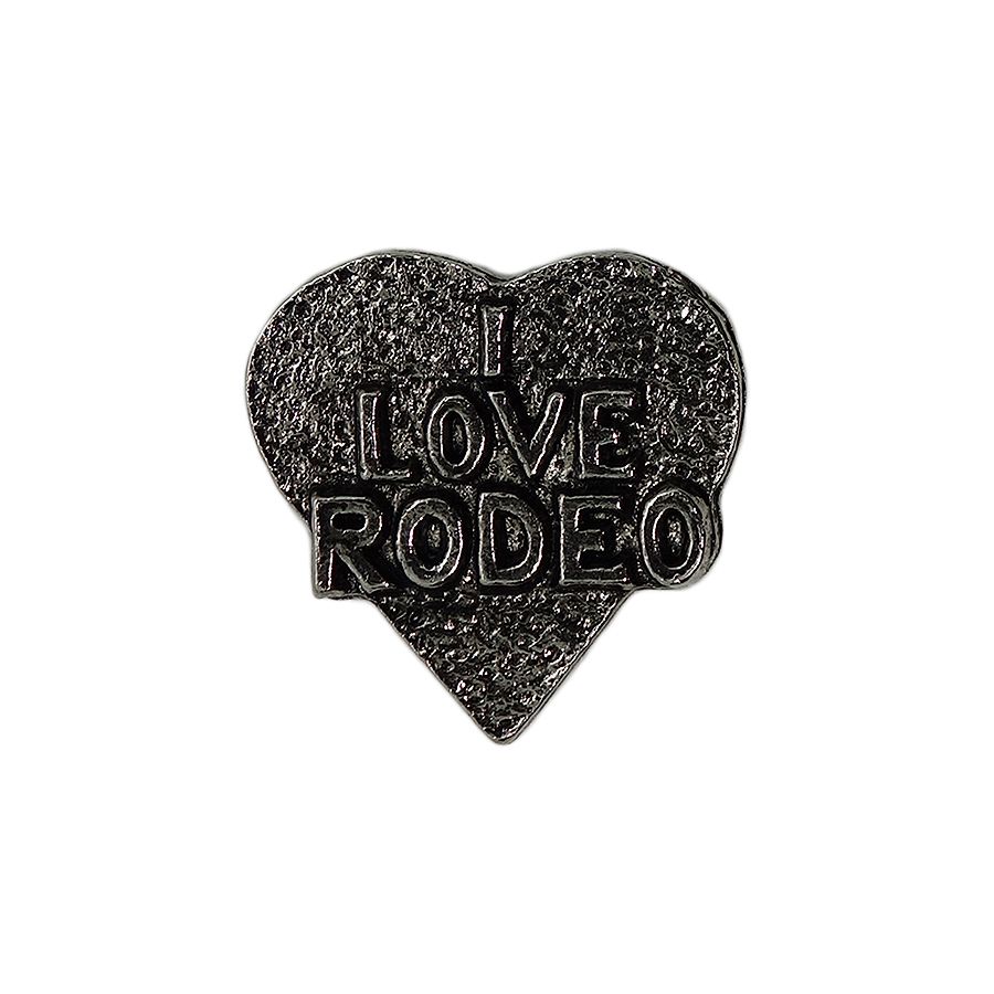 I LOVE RODEO ピンズ ハート 留め具付き