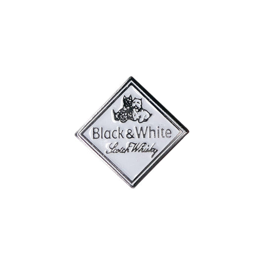 Black & White スコッチ ウイスキー ピンズ 酒 ブラック & ホワイト