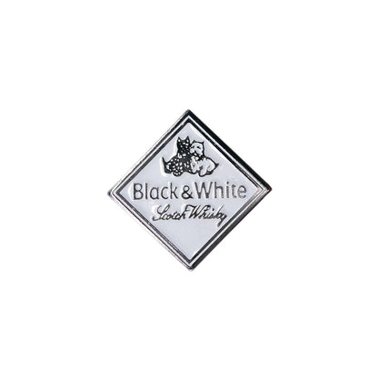 Black & White スコッチ ウイスキー ピンズ 酒 ブラック & ホワイト