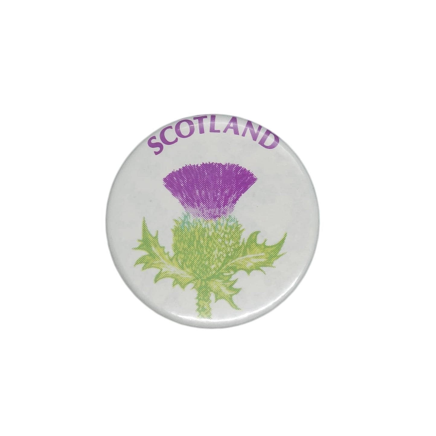 スコットランド SCOTLAND アザミ 缶バッジ バッチ