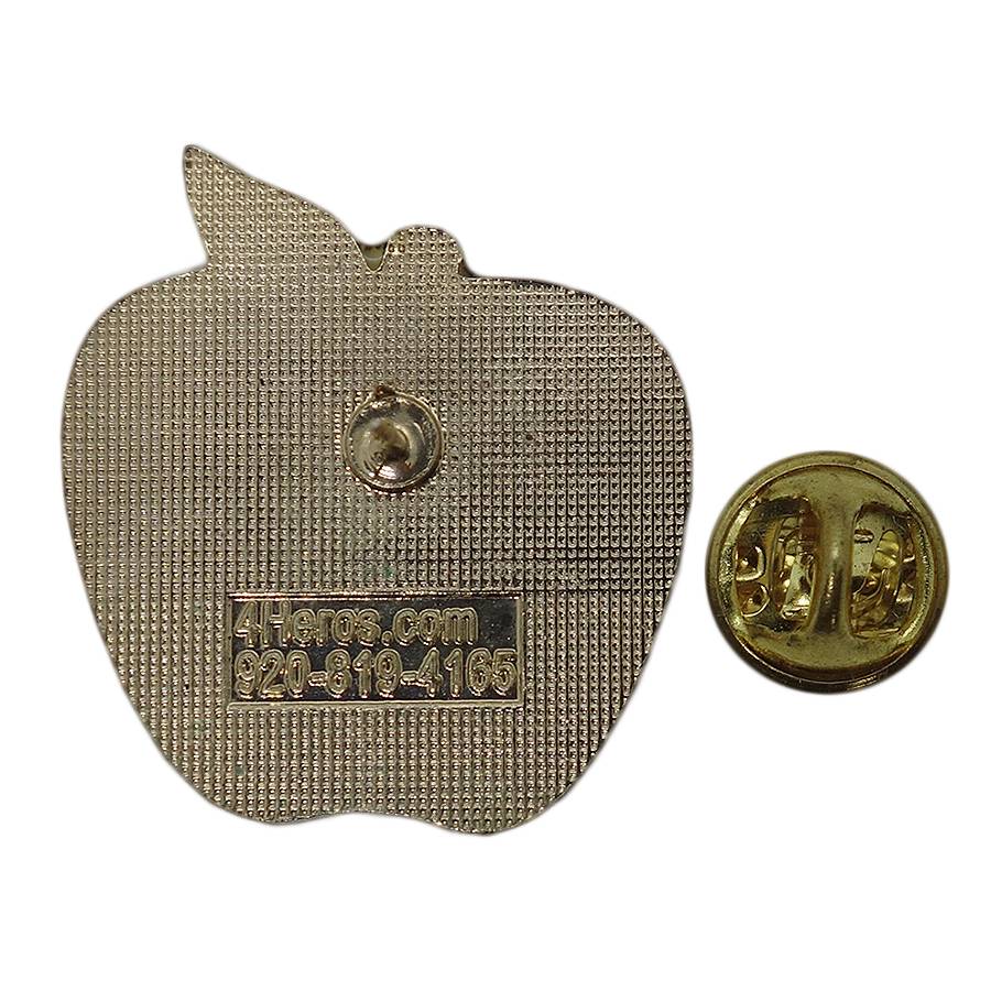 ピンズ American Legion 留め具付き リンゴ