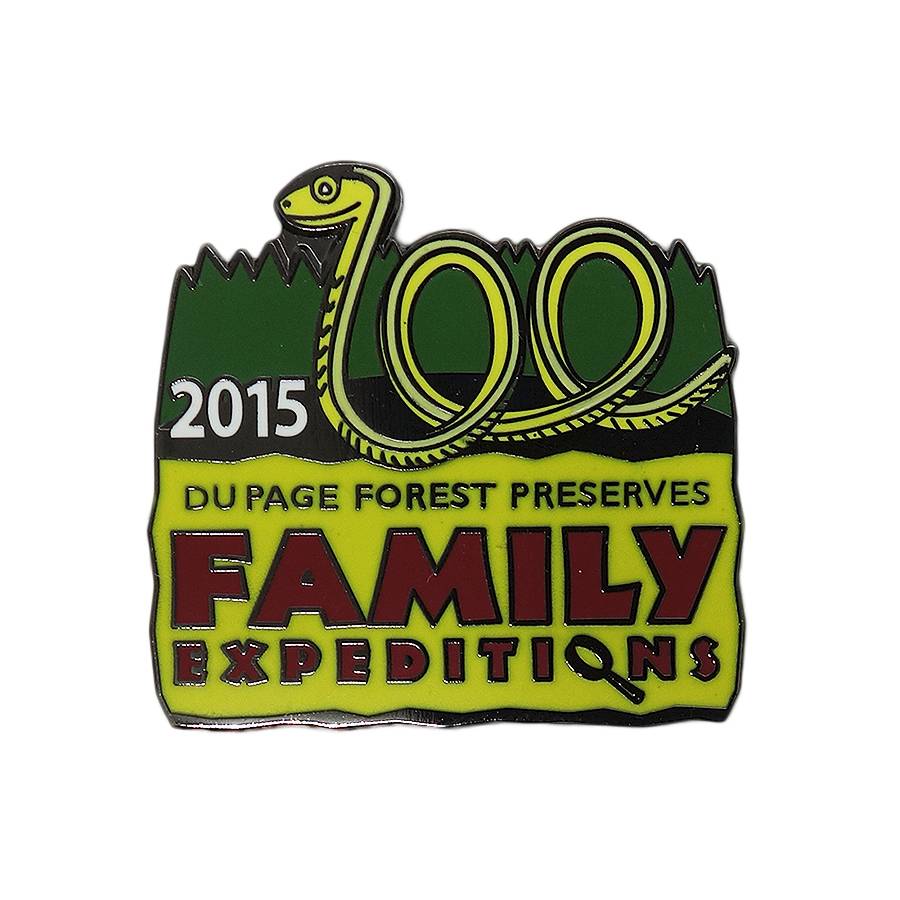 FAMILY EXPEDITIONS 蛇 ピンズ 留め具付き