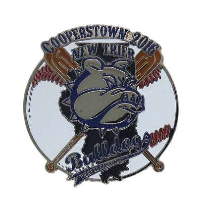 Bulldogs Travel Baseball ピンズ 野球 留め具付き