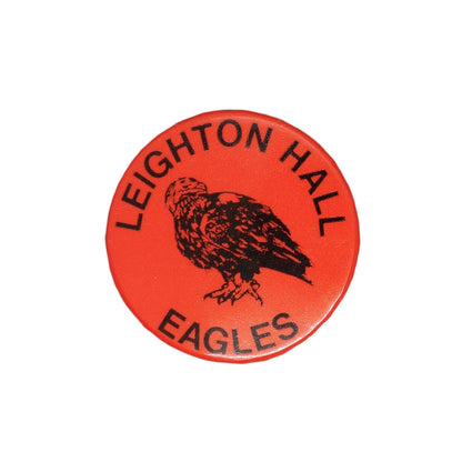 LEIGHTON HALL EAGLES 缶バッジ バッチ