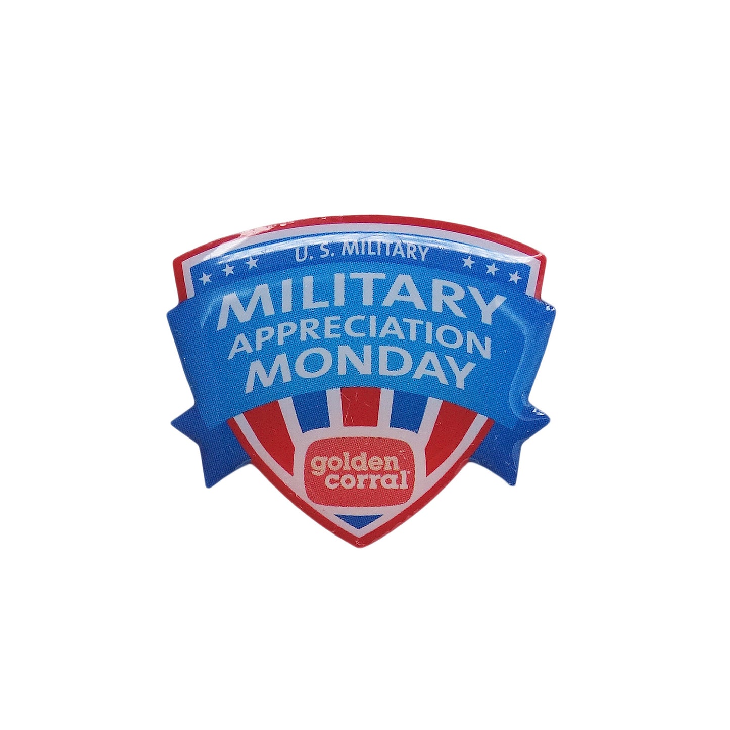 Military Appreciation Night ピンズ Golden Corral