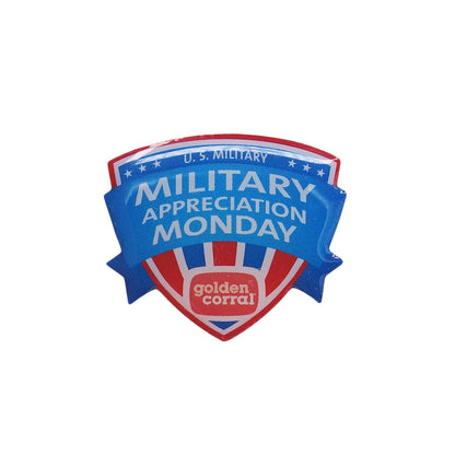 Military Appreciation Night ピンズ Golden Corral