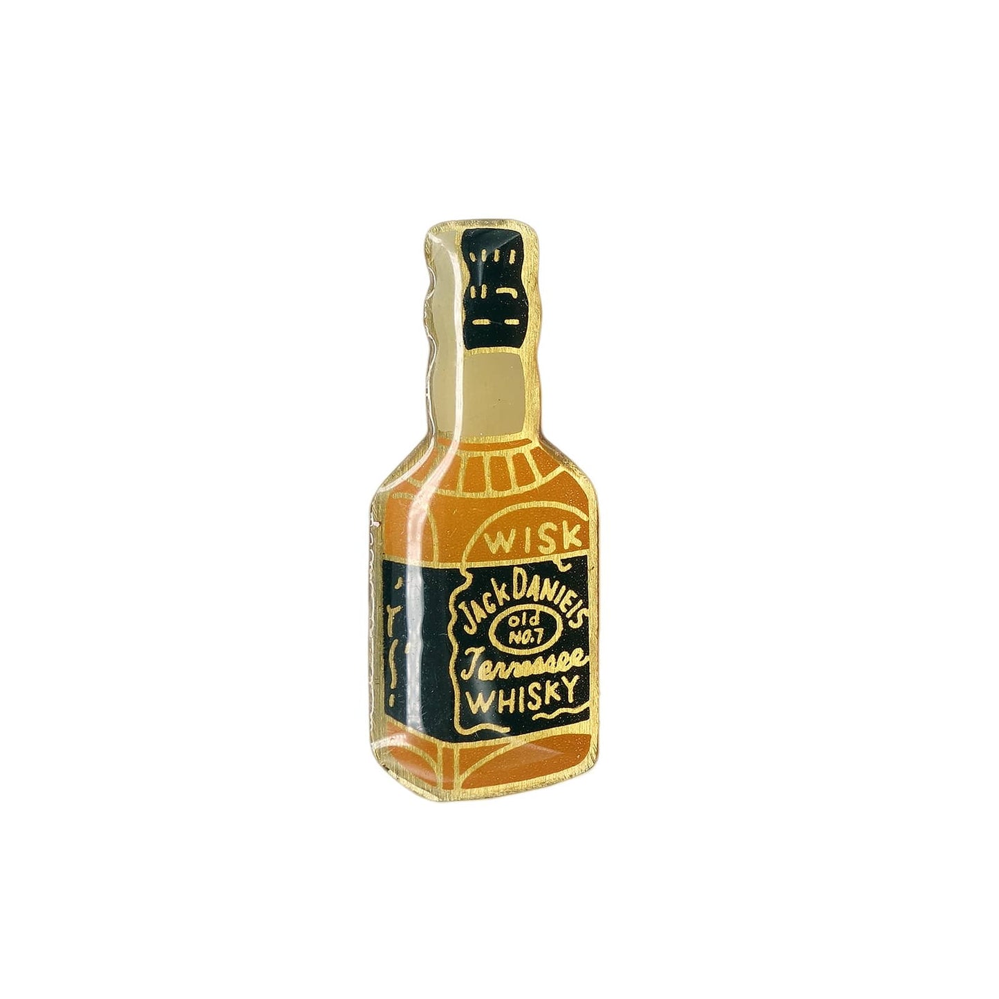 Jack Daniel's ウイスキー Old No.7 ボトル型 ピンズ ジャックダニエル
