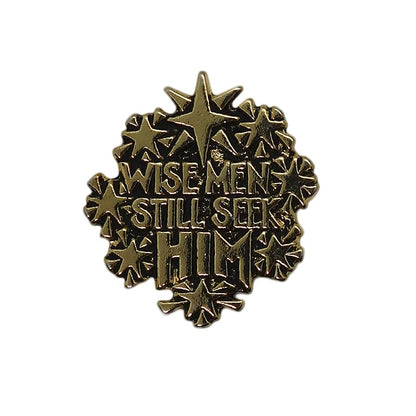 WISE MEN STILL SEEK HIM ピンズ 留め具付き