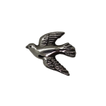 鳩 ピンズ 鳥 留め具付き