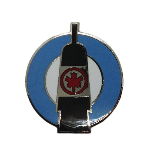 Air Canada Curling ピンズ カーリング 留め具付き