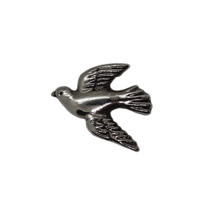 鳩 ピンズ 鳥 留め具付き
