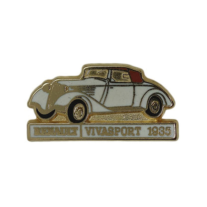 RENAULT アンティークカー VIVASPORT ピンズ 車 ルノー 留め具付き