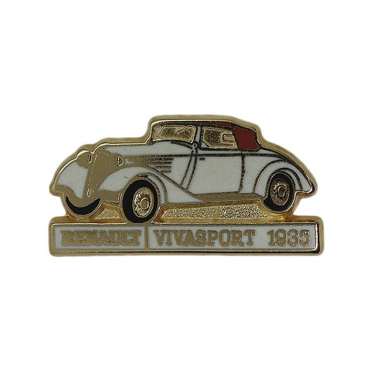 RENAULT アンティークカー VIVASPORT ピンズ 車 ルノー 留め具付き