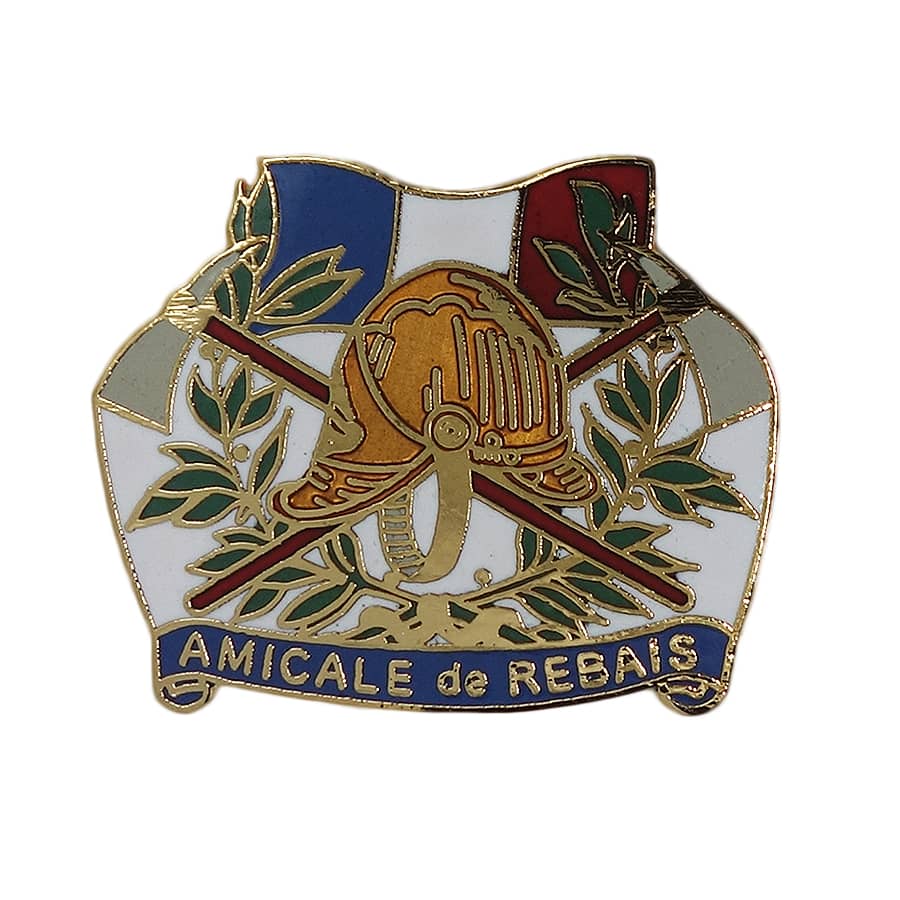消防署 ピンズ AMICALE de REBAIS 留め具付き