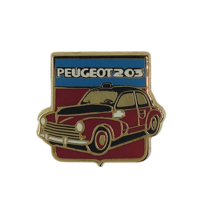 PEUGEOT 203 ピンズ 自動車 プジョー HELIUM PARIS 留め具付き