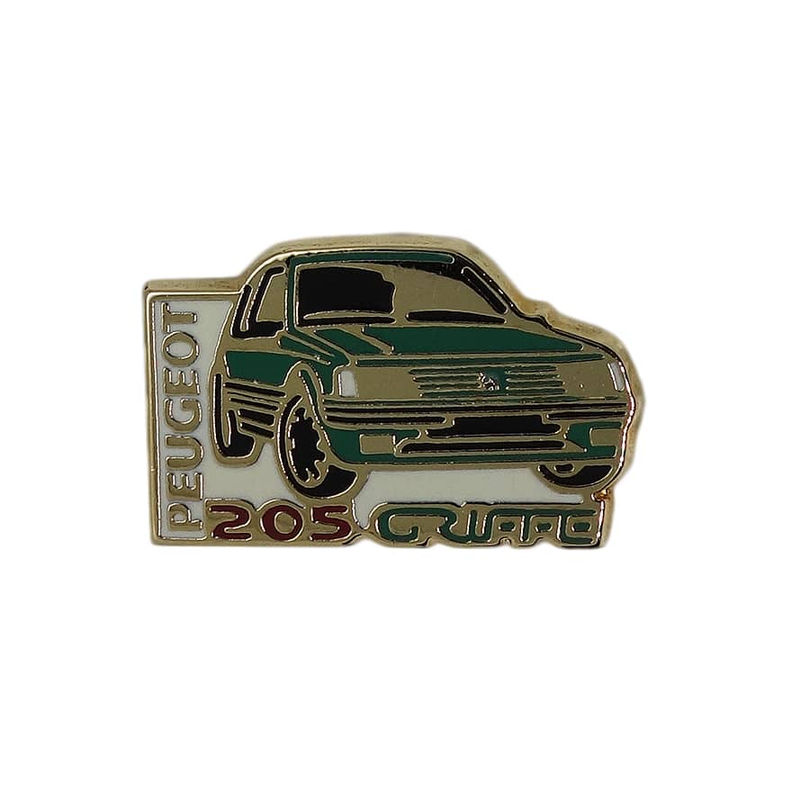 PEUGEOT 205 GRIFFE ピンズ 自動車 プジョー HELIUM PARIS 留め具付き