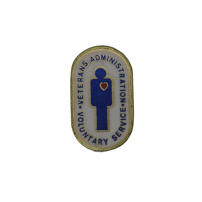 VA Voluntary Service ピンズ 留め具付き