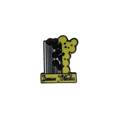 Domaine St Nicolas ビンテージ ピンズ 留め具付き