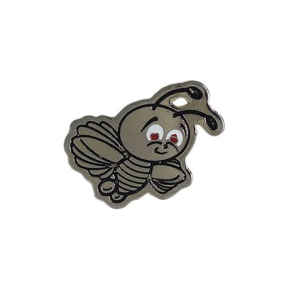 蜂 ピンズ 昆虫 キャラクター 留め具付き
