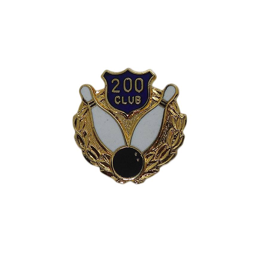 200 CLUB ボウリング ピンバッジ ブローチ