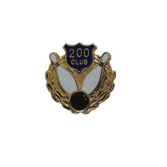 200 CLUB ボウリング ピンバッジ ブローチ