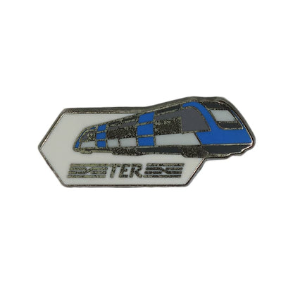 TER フランス国鉄 列車 ピンズ METARGENT PARIS 留め具付き
