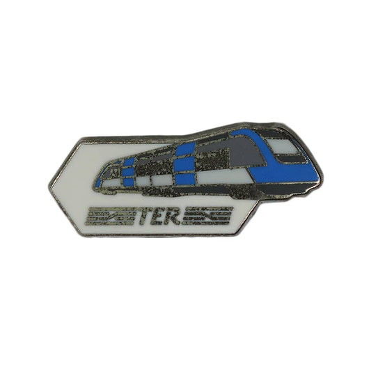 TER フランス国鉄 列車 ピンズ METARGENT PARIS 留め具付き