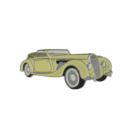 DELAGE CABRIOLET アンティークカー  ピンズ 車 ドラージュ 留め具付き