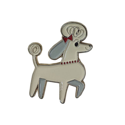 プードル ピンズ 犬 留め具付き