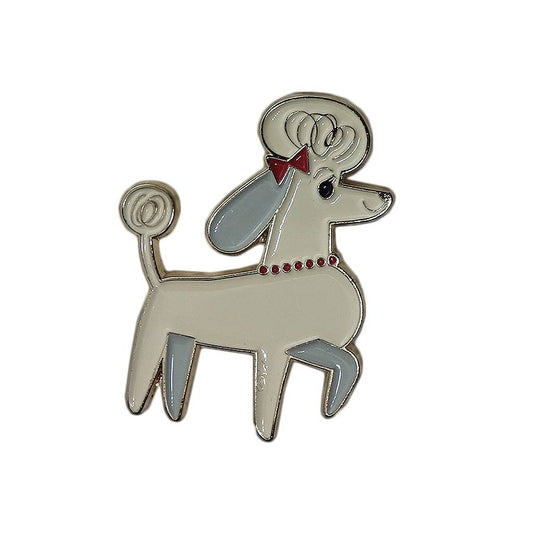 プードル ピンズ 犬 留め具付き