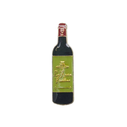 La Rose Pauillac ラ・ローズ・ポイヤック ワイン ボトル型 ピンズ お酒