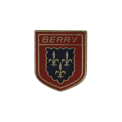 BERRY 紋章 ピンズ フランス ベリー 留め具付き