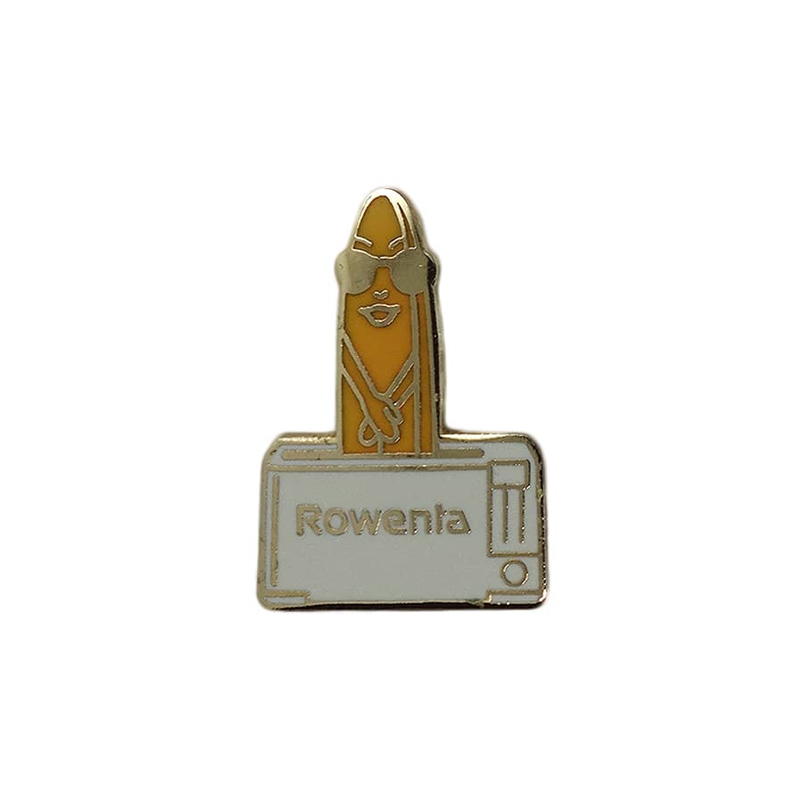 Rowenta ポップアップトースター ピンズ 留め具付き レトロ