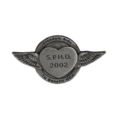 SAUK PRAIRIE HARLEY DAVIDSON 2002 バイカー ピンズ 留め具付き