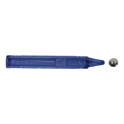 CRAYON ピンズ クレヨン 青 留め具付き