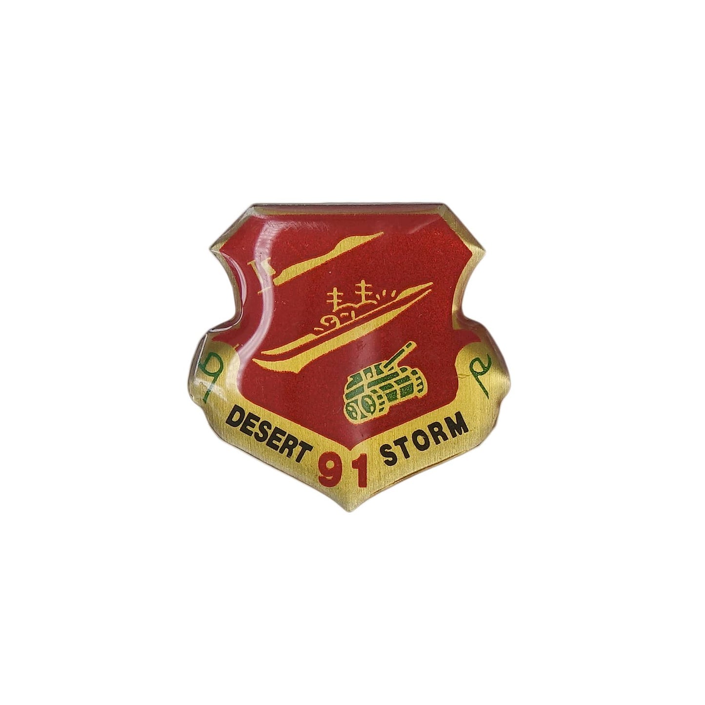 湾岸戦争 DESERT STORM 91 ピンズ ミリタリー
