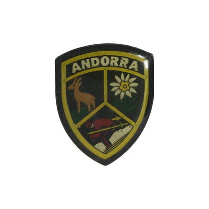 ANDORRA ピンズ アンドラ 留め具付き